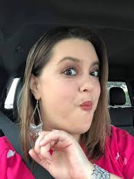 The earrings I bought at Spencer's a few months ago