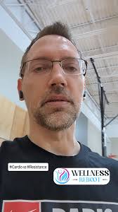 Yup... You need them both. Can't lift weights for your lungs. We'll talk  about the how and why in Wellness Reboot!, #health #wellness #cardio  #resistance #wellnessreboot