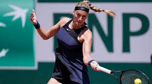 Shelby rogers vs petra kvitova in round 4. Ankle Injury At Press Conference Ends Petra Kvitova S French Open Sports News The Indian Express