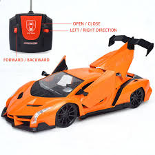 01 20 4 Kanal Elektrikli Rc Uzaktan Kumandali Araba Cocuk Oyuncak Modeli Hediye Elektrikli Deformasyon Oyuncak Arabalar Led Isik Ile Sports Car Car Toy Car