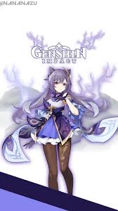Genshin Impact Keqing Wallpaper Android In 2020 Anime Japanese Poster Design Japanese Poster