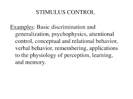 Ppt Basic Stimulus Control Powerpoint Presentation Free Download Id 4775952