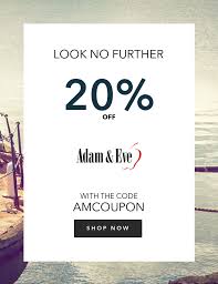 Adammale 20 Off Your Entire Order Adam And Eve How To Apply Need To Know