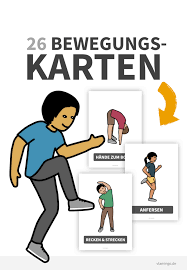 34 Bewegungskarten Fur Kinder Kindergarten Grundschule In 2020 Sportunterricht Grundschule Kindersport