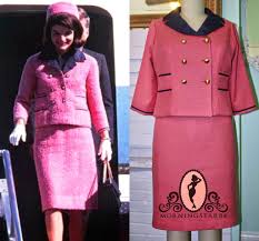 Caroline kennedy signed a 2003 decree saying that no one would be able to see the suit for 100 years. Morningstar Pinup Jackie Kennedy S Pink Suit Jackie Kennedy Pink Suit Pink Suit Fashion