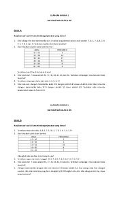 Faktorisasi suku aljabar, fungsi, persamaan garis lurus, persamaan linier dua variabel, dan teorema phytagoras. Ulangan Harian 1 Matematika Kelas Xi Ipa Priska Nasywa Academia Edu