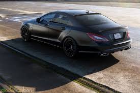 Matte Black Mercedes Benz Cls63 Amg S By Mode Carbon Black Mercedes Benz Mercedes Benz Cls Mercedes Benz