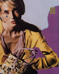 Fendi SS 2000 shot by Karl Lagerfeld Over his decades in fashion, helming  the houses of Patou, Chloé, Fendi, Chanel, among others. Lagerfeld has made  a career of being a provocateur both