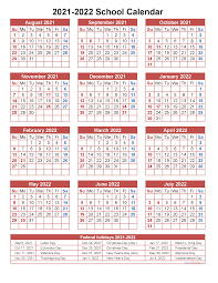 Maybe you would like to learn more about one of these? School Calendar 2021 And 2022 Printable Portrait Template No Scl22a4