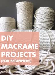 This mini macrame wall hanging is a subtle nod to bohemian decor and it will look great pretty much anywhere in your home! 11 Beginner Friendly Diy Macrame Projects Wonder Forest