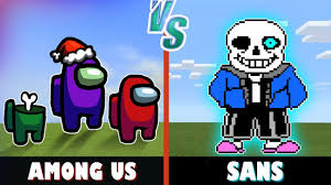 Playing the imposter in among us! Among Us Vs Sans Minecraft Who S The Impostor çyoutubeè§é¢'ææåææ¥å' Noxinfluencer