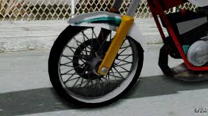 Jika diwaktu sebelumnya kami membahas mengenai modifakasi yamaha f1z r, diwaktu ini saya memberikan mod rx king warna kuning drag. Rx King Putih For Gta San Andreas
