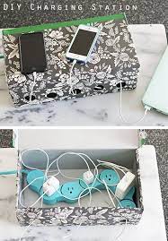 11 Tips To Hide Tv Wires And Other Cords Around Your Home Diy Family Charging Station Diy Charging Stations Family Charging Station