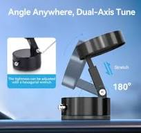 Mechrig 360° Rotating Vacuum Magnetic Car Mount for Universal Phone