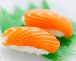 Fatty Salmon Sushi Salmon Sushi Sake Sushi Organic Baby Food