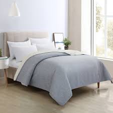 Get free shipping on qualified jersey knit bed sheets or buy online pick up in store today in the home decor department. Diamond Jersey Knit Blanket With Sherpa Reverse Overstock 30951347