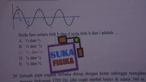 Beda Fase Gelombang Pembahasan Ucun Fisika Sma 2018 Dki Youtube