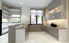 Contemporary and classic bungalow interior design in long branch residences at hometree, kota kemuning. Bungalow Interior Design Kitchen