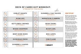 There is an old tarot saying: Mix Up Your Home Hiit Workout With Our Deck Of Cards Game Mirafit