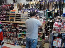 A corner in your office, guest bedroom, or kids playroom can serve as gift wrapping central. In My Hood The Beauty Supply Store Aliya S King