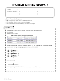 Bagaimana jika jumlah bilangan tersebut tidak dimulai dari yang terkecil? Ganjil 8 3 1 4 1 5 P1 Lks 1 Pola Bilangan Pdf