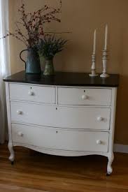When searching for the perfect dress, sometimes the answer is as simple as black and white. To Turn Into This Love The Black Top On White Dresser White Dresser Refurbished Dressers Painting Wood Furniture
