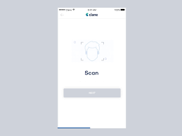 Face Recognition Scan Animation Face Recognition Poster Design Layout Interactive Design