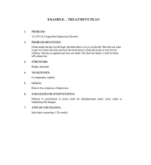 35 Treatment Plan Templates Mental Dental Chiropractic More