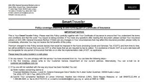 Travel details plan selection my details payment. Cara Membeli Axa Travel Insurance Nothing To Somethings