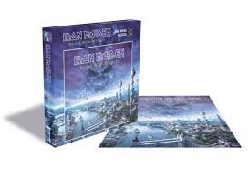 The artwork holds references to earlier iron maiden albums and songs and is now available as a 500 piece jigsaw puzzle printed on high. Iron Maiden More New Jigsaw Puzzles Set For May Release Bravewords