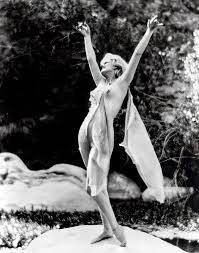 Jean Harlow 1920's Classic Nude Black & White - Etsy Denmark
