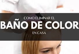 El baño de color es un tinte vegetal, que también se mezcla con agua oxigenada pero más suavemente, es la mejor opción si lo que quieres los baños de color no cubren las canas. Como Eliminar Bano Color Se Puede Hacer En Casa Es Malo