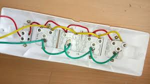 Extension Bord Diagram Design Wire Sockets