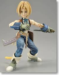 Zidane, along with other characters, was designed after the creation of final fantasy ix ' s plot, unlike its predecessors, final fantasy vii and final fantasy viii, which had its protagonists created before the story. Final Fantasy Ix Play Arts Zidane Tribal Pvc Figure Hobbysearch Pvc Figure Store