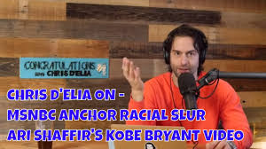 Now, shaffir has shared a lengthy statement where he explained that it's a bit he does whenever a celebrity dies: Chris D Elia Reacts To Msnbc Anchor S Lakers Racial Slur Ari Shaffir S Kobe Bryant Video Youtube