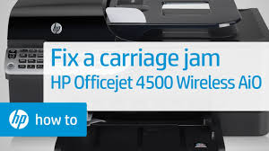 Here you can download for hp officejet 4315 all in one. Fixing A Carriage Jam Hp Officejet 4500 Wireless All In One G510n Hp Youtube