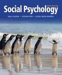 Social Psychology, 9th Edition