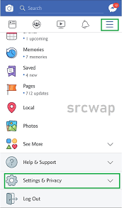 Go to messages option from your facebook account How To Go Invisible On Facebook In 2021 Hide Active Status In Fb To Stay Offline Srcwap