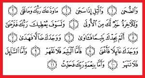 Chapter 93 number of verses 11. Amalkan 11 Ayat Surah Ad Dhuha Mampu Membuat Jiwa Berasa Tenang My Info Maya