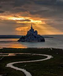 Polo Pixel Mont Saint Michel Island Normandy France Mont Saint Michel France France Photos Castle