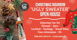 Maybe you would like to learn more about one of these? Christmas Bourbon Ugly Sweater Open House Cleveland Whiskey