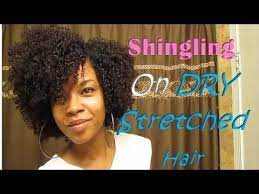 Shingling On Dry Stretched Hair Relaxed Hair Natural Hair Styles Natural Hair Inspiration