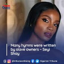 Many hymns were written by slave owners