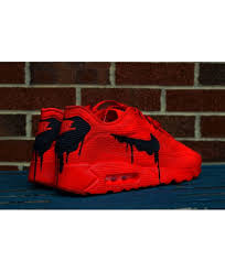 Nike Air Max 90 Ultra Breathe Drips Black Lava Trainer Uk Red Nike Shoes Nike Air Max Nike Air Max 90