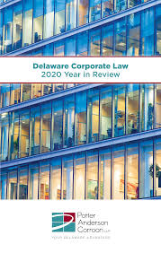 Delaware Corporate Law 2020 Year in Review