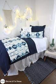 Navy Ombre Dorm Bedding Set Dorm Room Designs Dorm Bedding Sets Dorm Room Bedding Sets