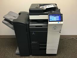 First prints are created in less than 7.7 secs in shade and 5.9 seconds in black. Konica Minolta Bizhub 284e Copier Printer Scanner For Sale Online Ebay