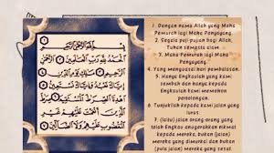 Ийяякя на'буду ва ийяякя наста'иин. Bacaan Surah Al Fatihah Terjemah Bahasa Rumi Youtube