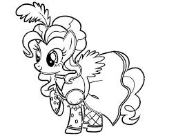 My little pony pinkie pie coloring page free printable coloring. Pinkie Pie My Little Pony Coloring Page