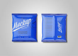 Free Plastic Snack Package Mockup Free Mockup Packaging Mockup Packaging Design